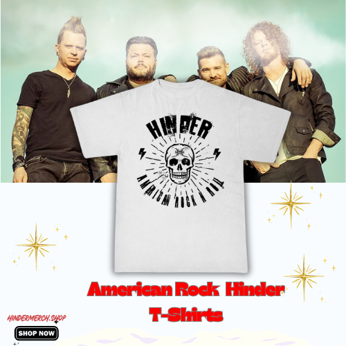 American Rock DTNK1203 Hinder T-Shirts